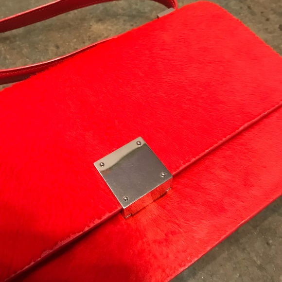 Celine coral pony case flap bag - Picture 6 of 8